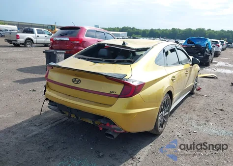 2020 Hyundai Sonata Sel Plus from USA, damaged, VIN 5NPEJ4J27LH018187